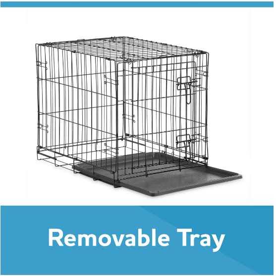 Folding Dog Crate with Divider D81225