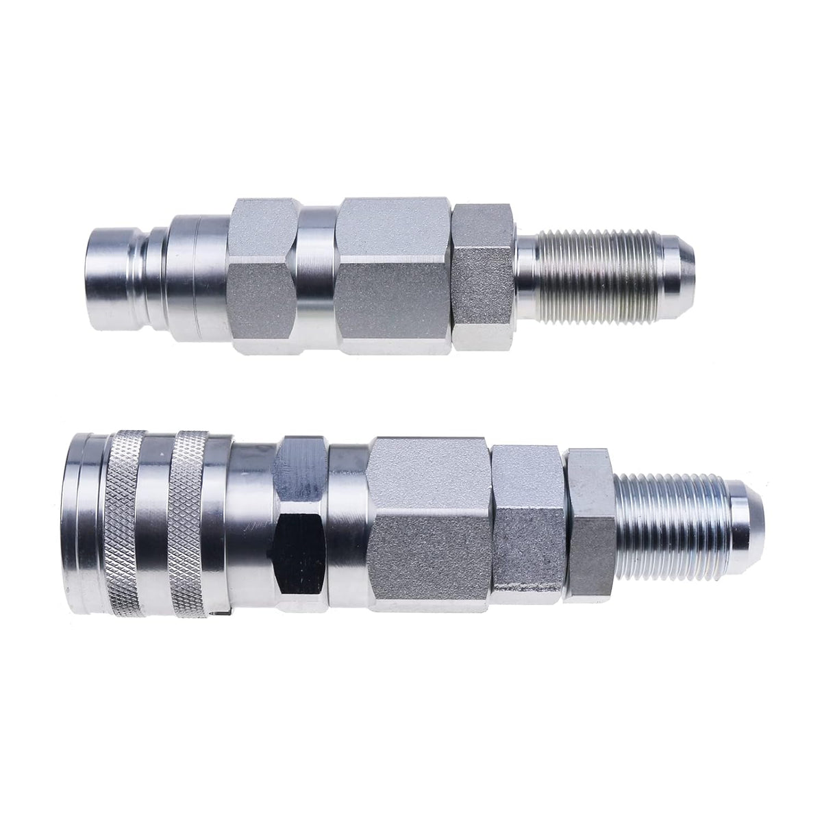 10 JIC Thread 1/2 Flat Face Hydraulic Quick Connect Coupler Set K1953