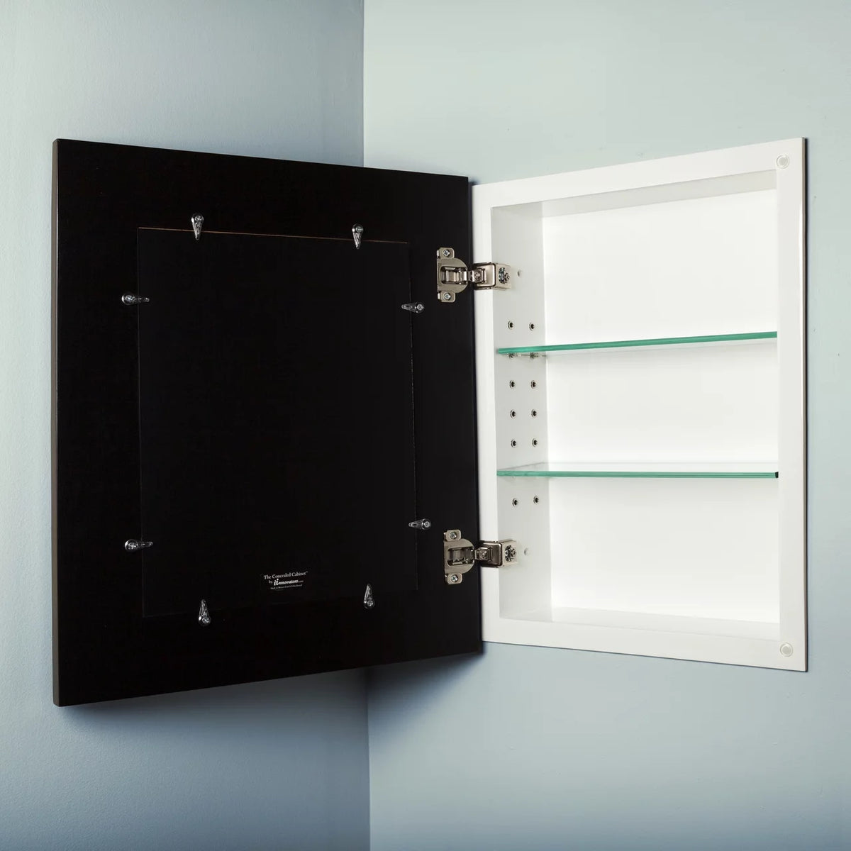 Black Mirrored Medicine Cabinet E661981