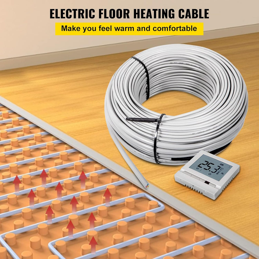 Floor Heating Cable 42.7 Square Feet D7507