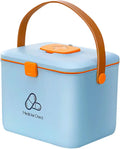 Blue Double-Layer Medicine Box M140