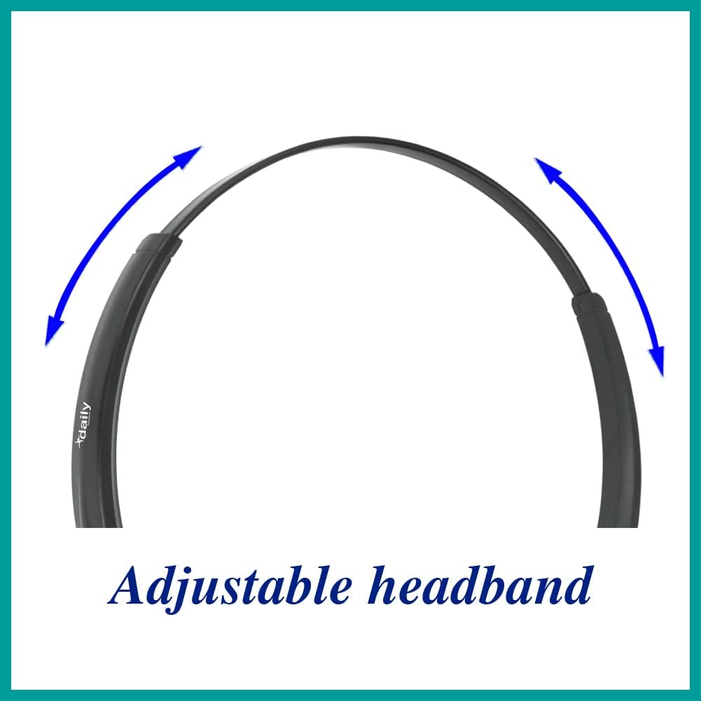 Noise Cancelling Binaural RJ9 VoIP Phone Headset with 3.5mm Adapter C487