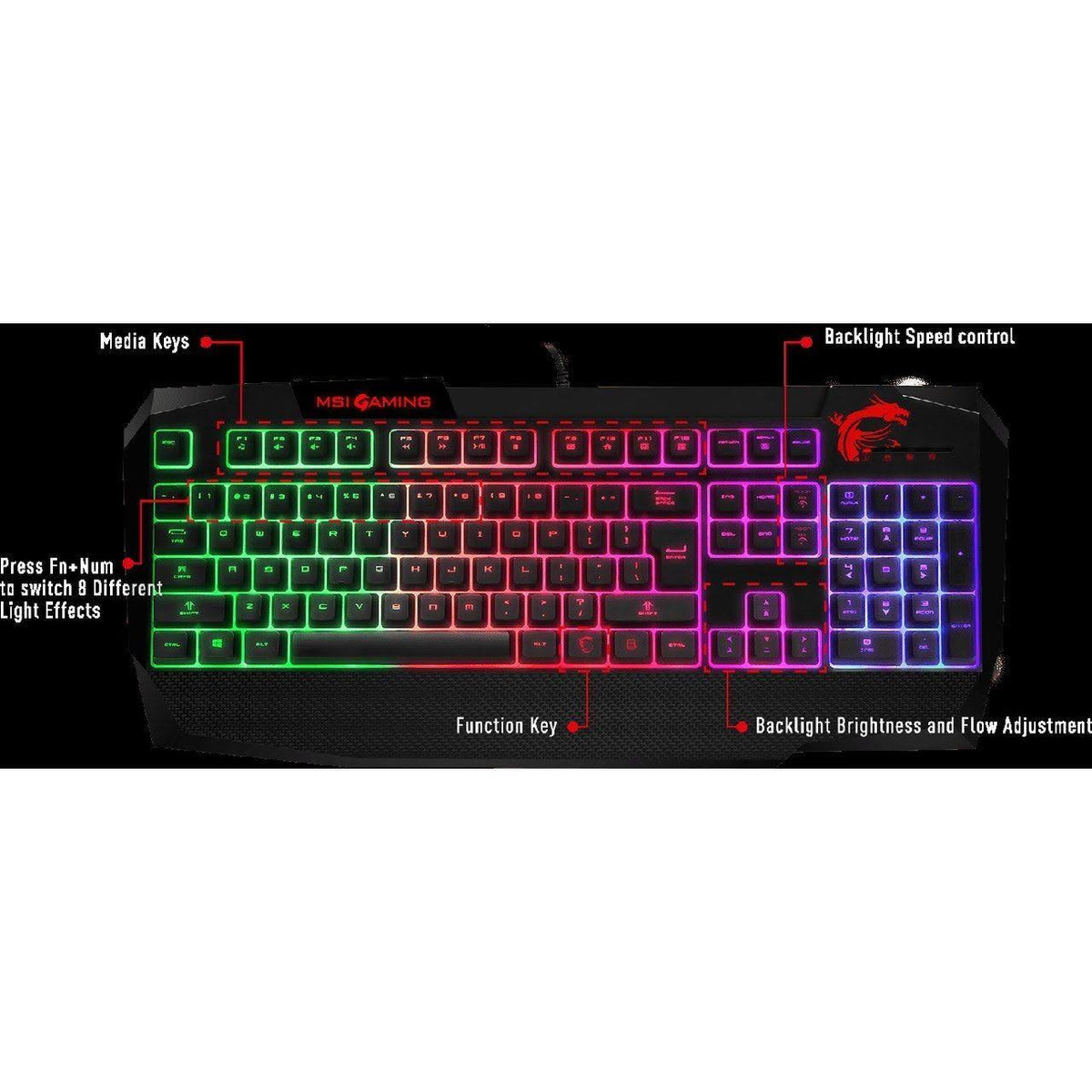 RGB Gaming Keyboard V774