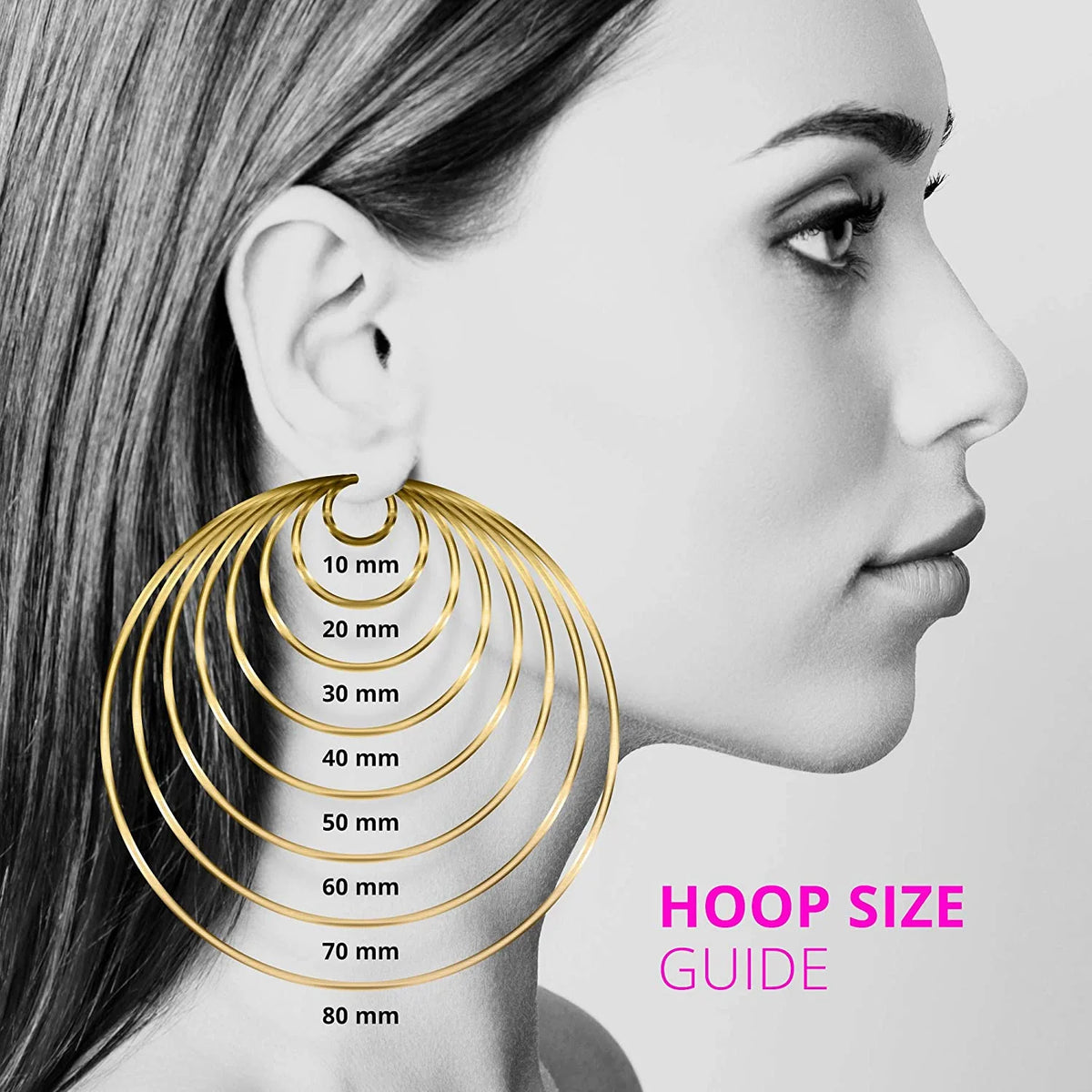 Sterling Silver Cubic Zirconia Huggie Hoop Earrings P652490