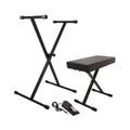 Keyboard Stand Bench Pack with Sustain Pedal I633897