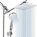 High Pressure Rain Shower Combination 9 Modes 304 Stainless Steel Hose Pack of 2 T25664