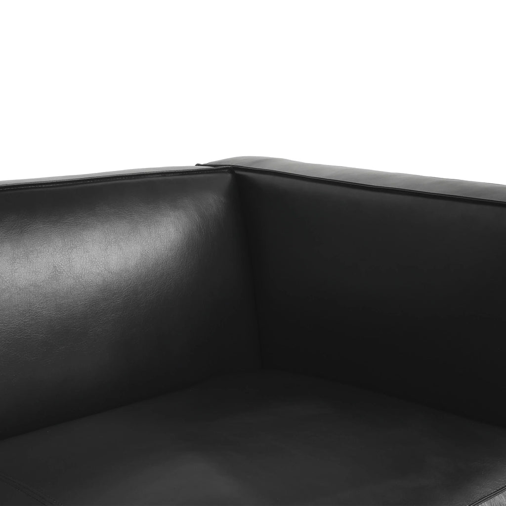 Faux Leather 3 Seater Sofa B49333