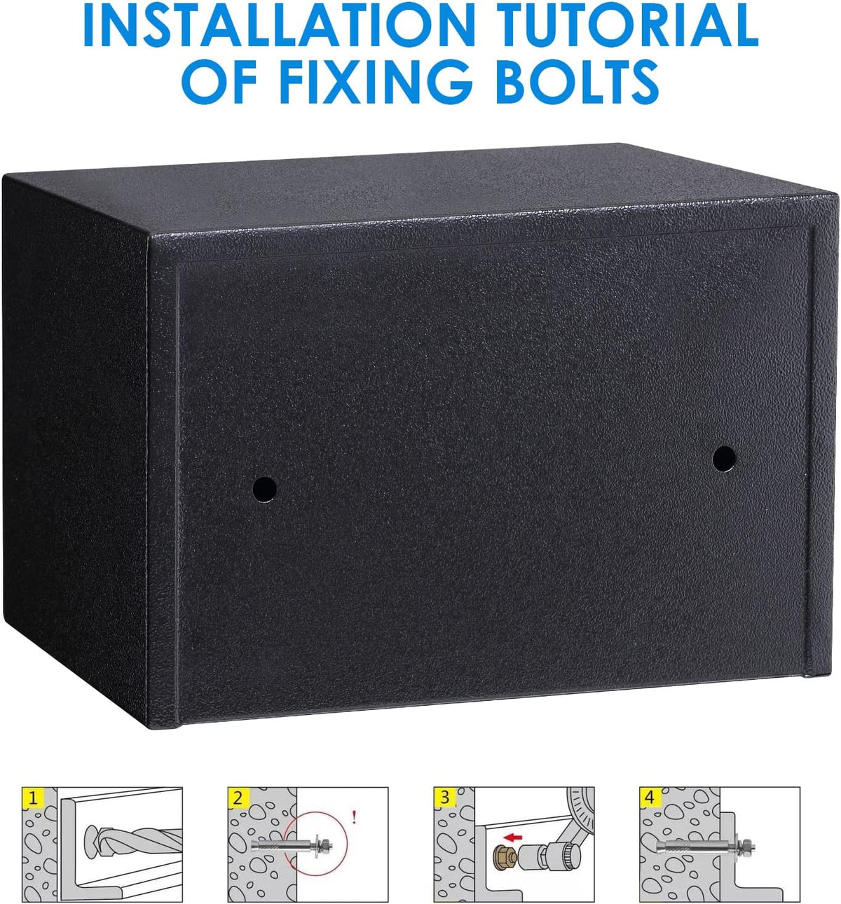 0.44 Cubic Feet Electronic Digital Security Box M94815