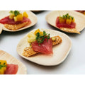 4 inch Square Palm Leaf Plate O203197