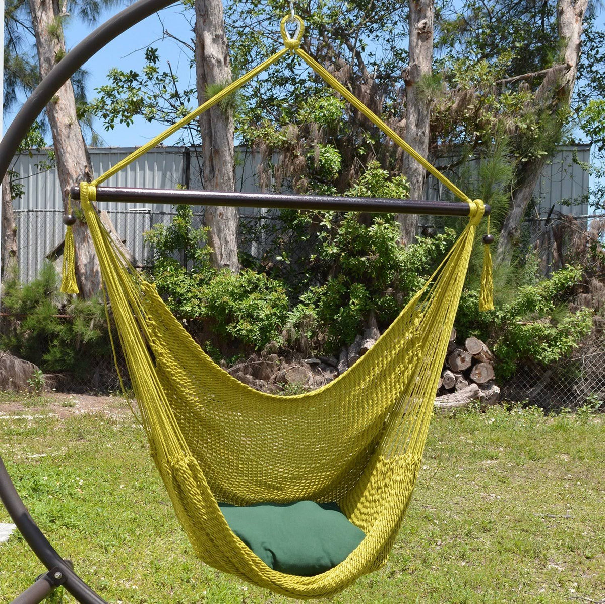 Green Polyester Chair Hammock W956