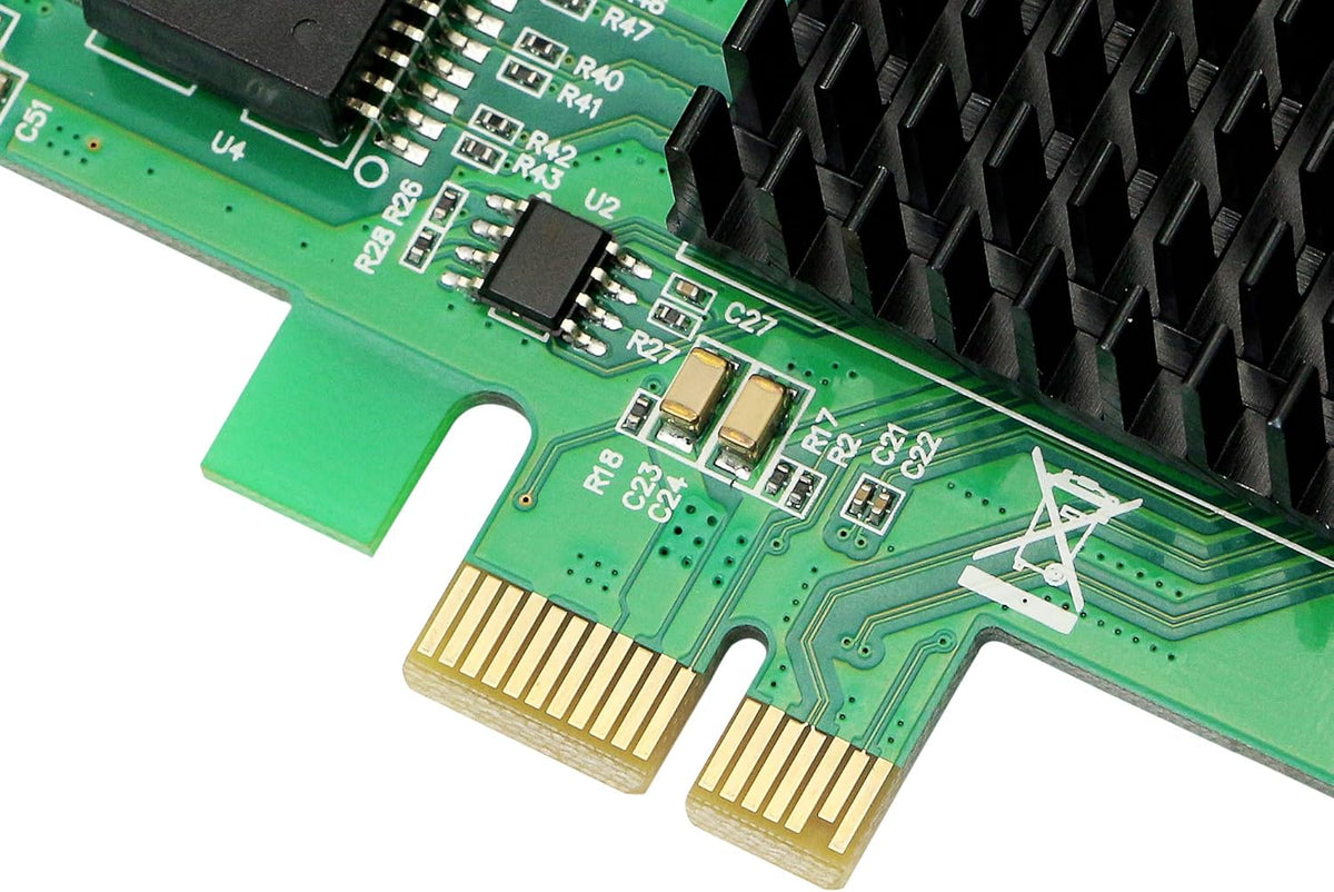 Dual Port Gigabit Ethernet PCI Express Network Card Pack of 2 D210330