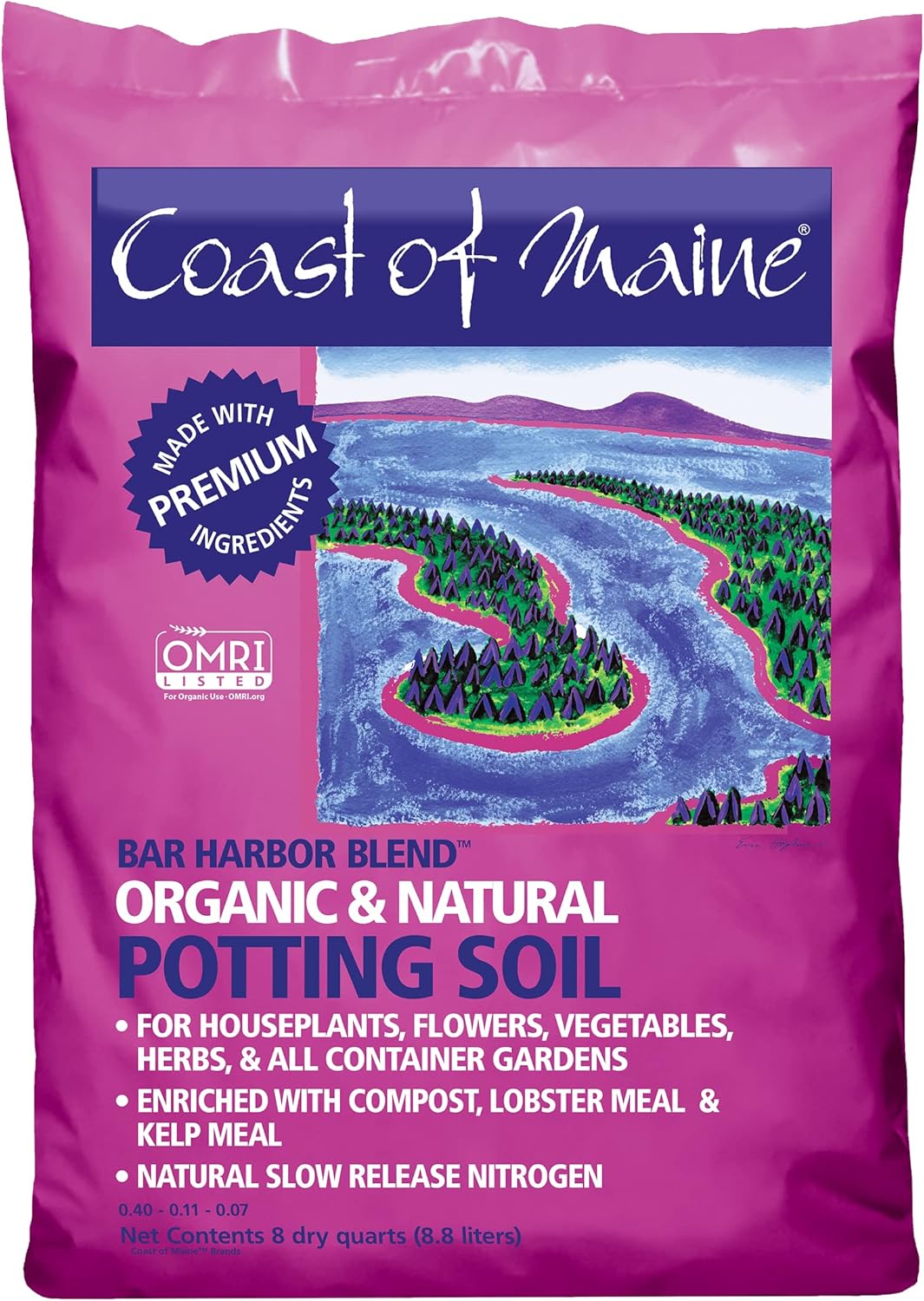 Organic Natural Potting Soil (8qt) T84337