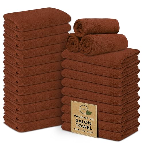 100% Cotton White Hand Towels 16x27 Inches M333
