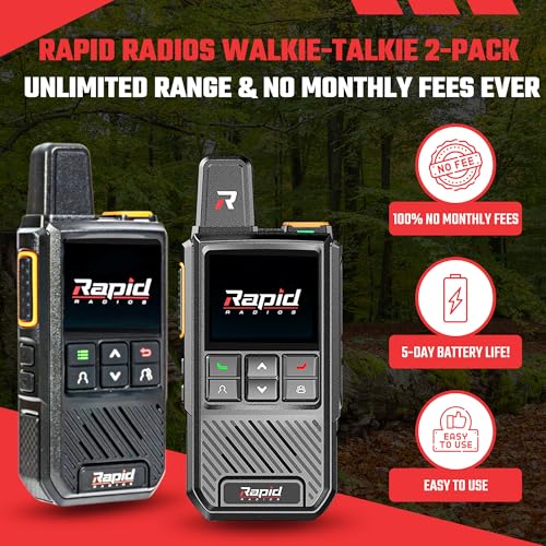 Unlimited Range Two-Way Radio Set T670072