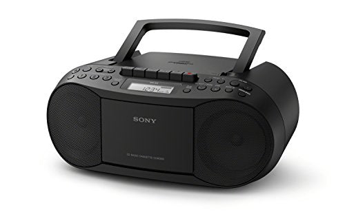 Black CD and Tape Boombox with Radio Y5599