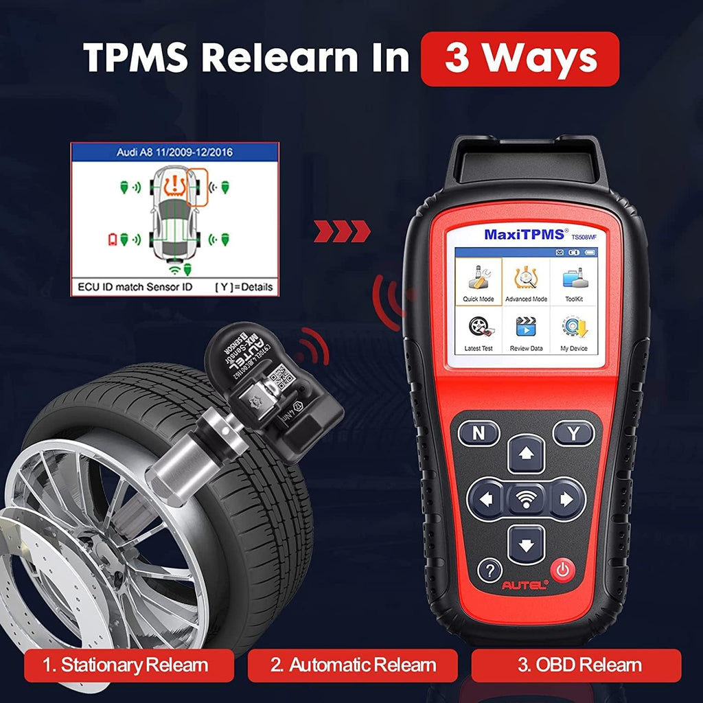 TPMS Relearn Tool, Wi-Fi Version, TPMS Programming Tool X914488