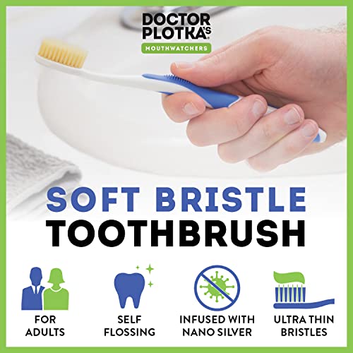 Extra Soft Bristle Manual Toothbrush, 4 Pack U25389