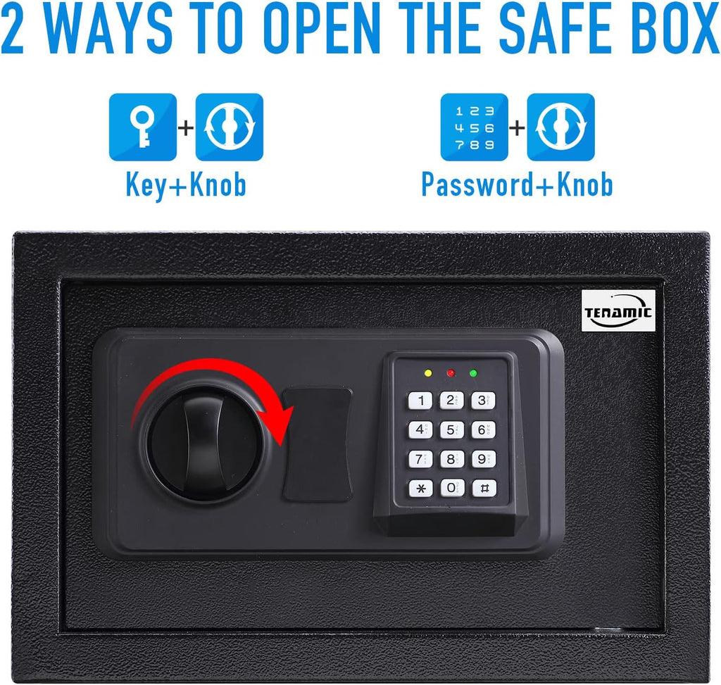 0.44 Cubic Feet Electronic Digital Security Box M94815
