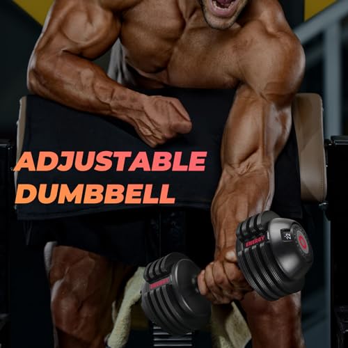 Adjustable Dumbbells with Anti-Slip Metal Handle T79662