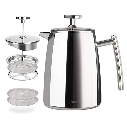 50-Ounce Stainless Steel French Press Coffee Maker A81683