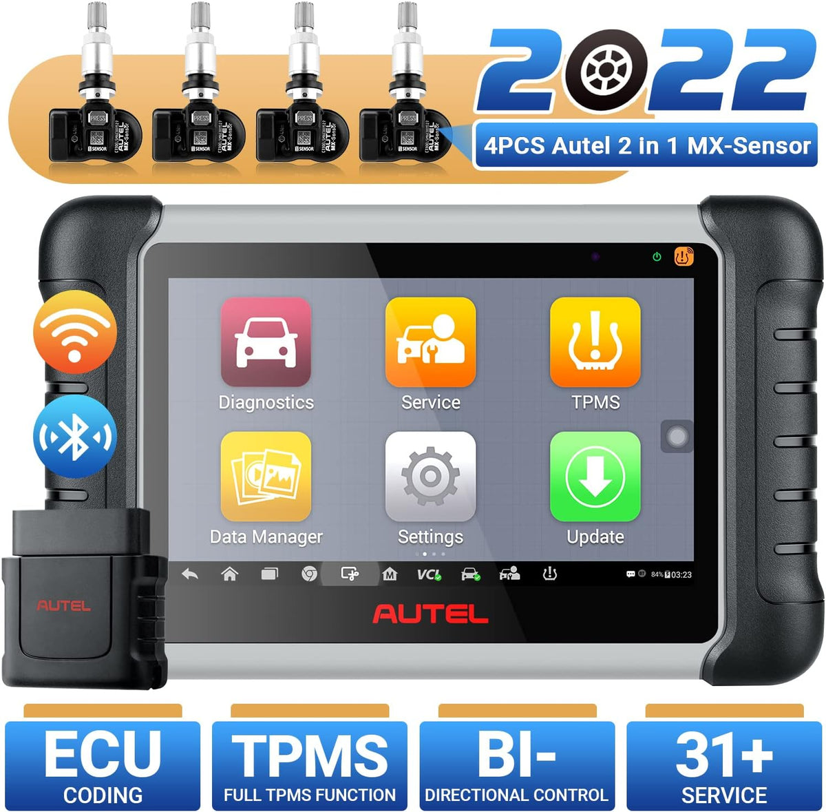 Bi-Directional Control 31+ Service All System Diagnostics Scanner E8635