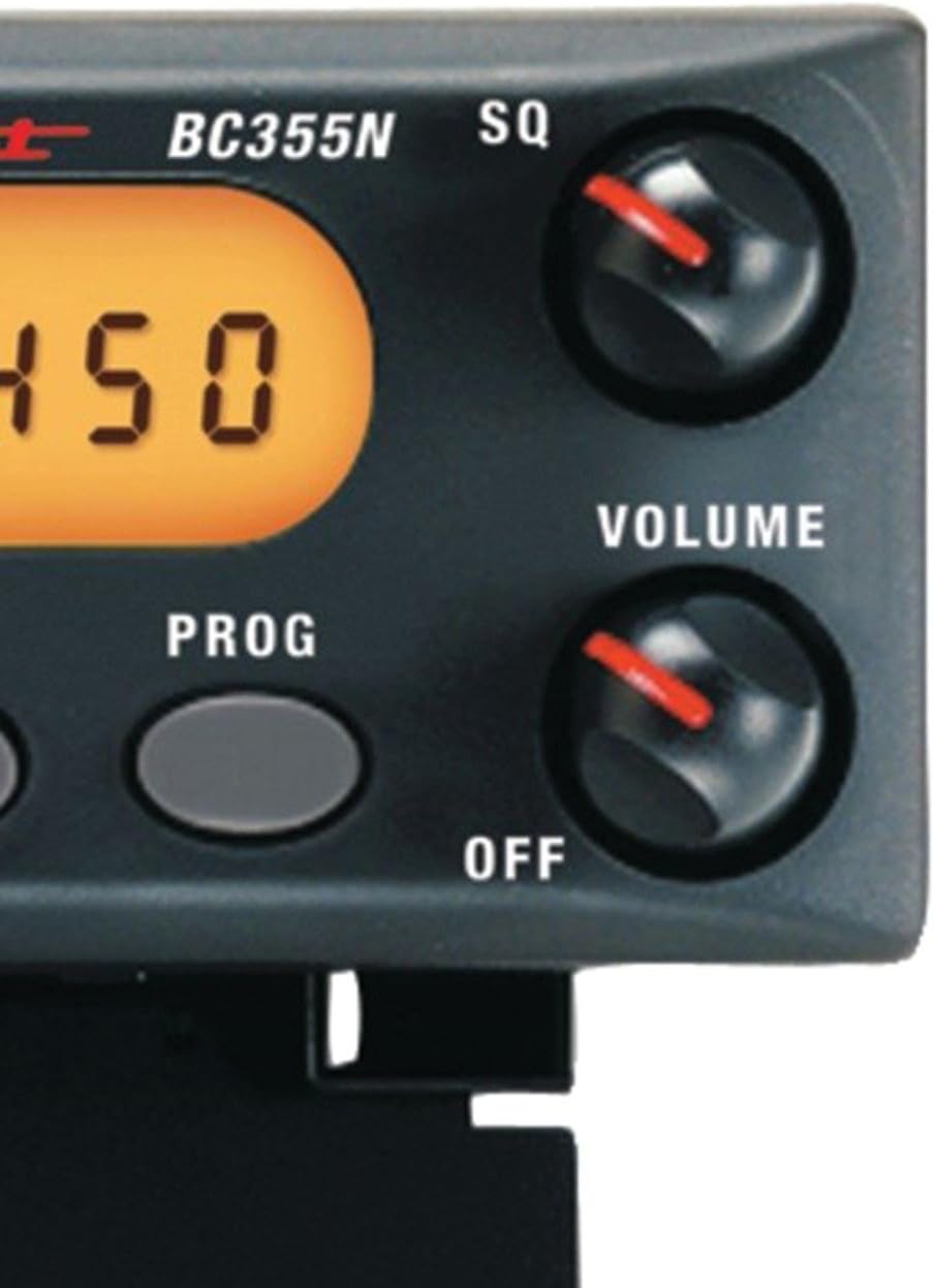 800 MHz 300-Channel Base/Mobile Scanner, Black G476182