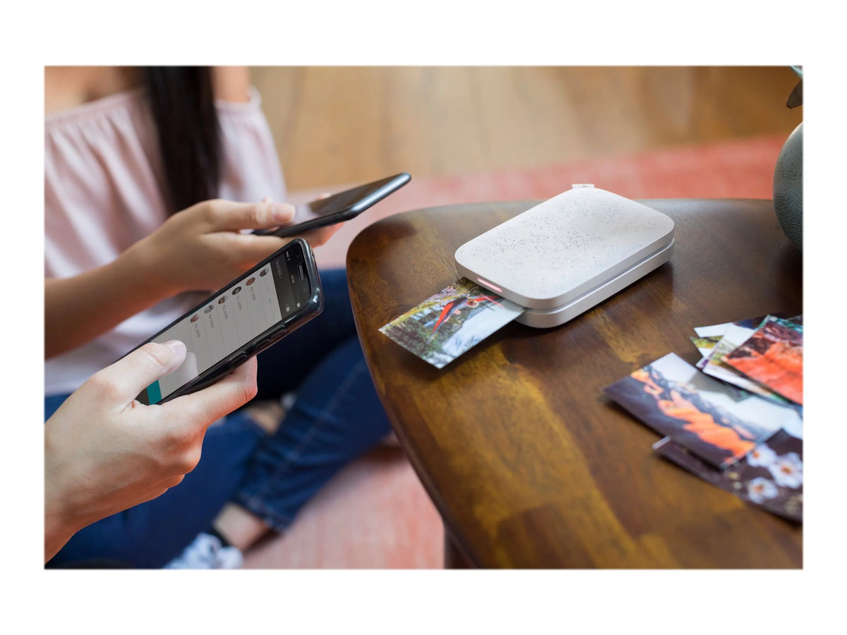 Portable Photo Printer Luna White A791851