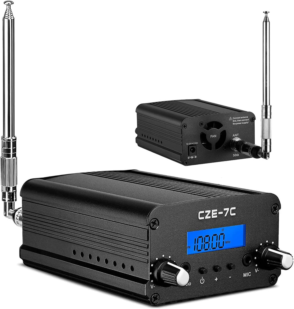 1W / 7W FM Transmitter with Mic Y65978
