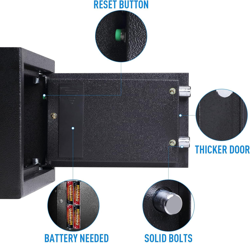 0.44 Cubic Feet Electronic Digital Security Box M94815
