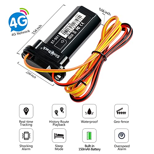 4G GPS Tracker Waterproof Locator I7000