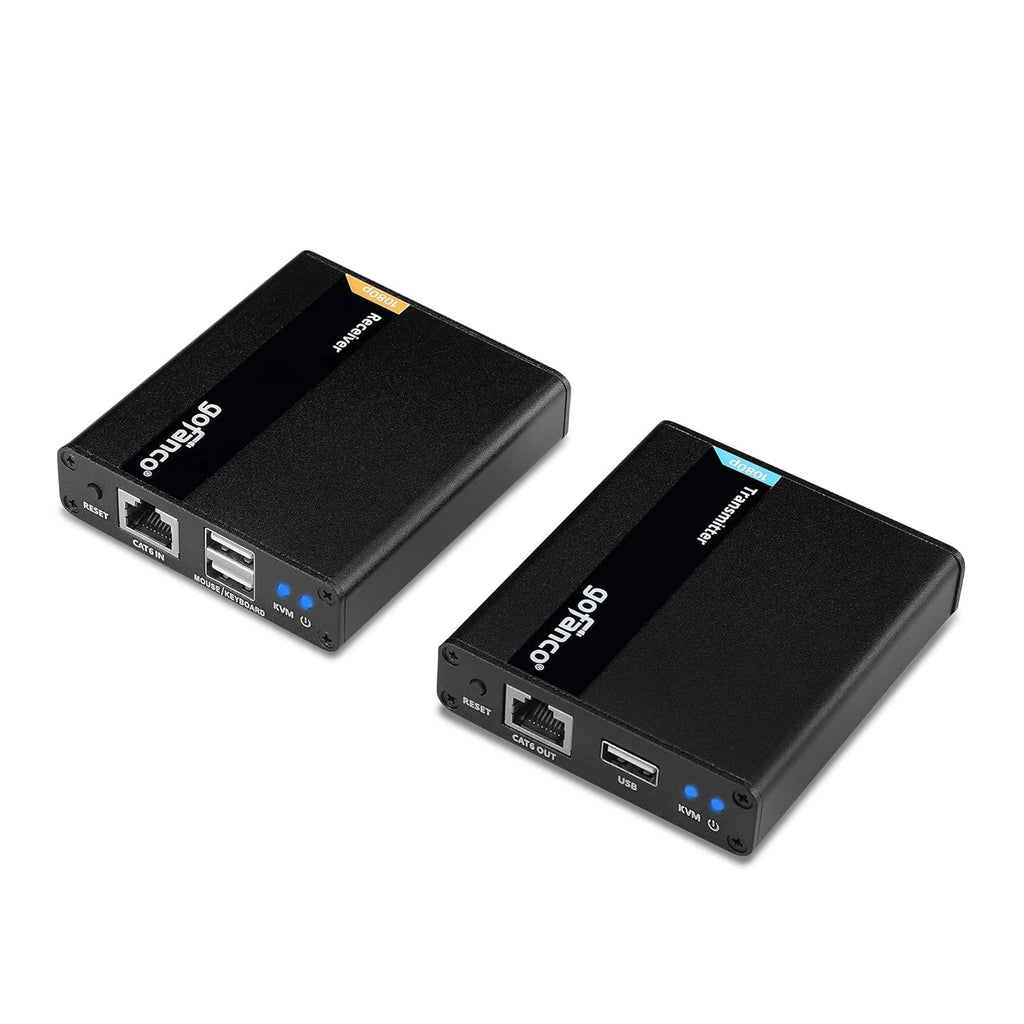 USB KVM and HDMI Over CAT6 / CAT7 Extender, 230ft, 1080p, 2X USB S467556