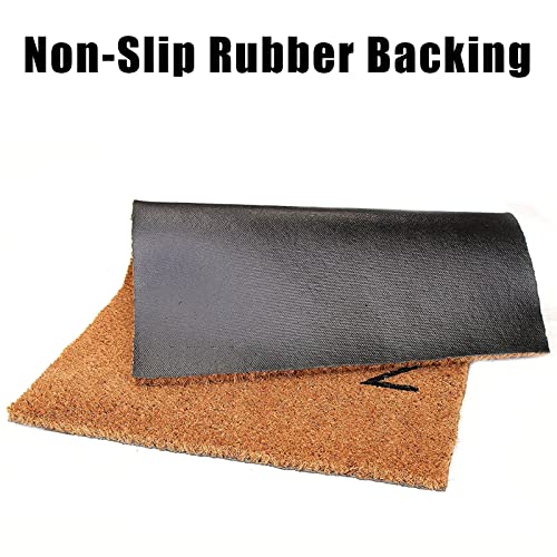 Turtle Coir Fiber Front Door Mat 16x24in K48678