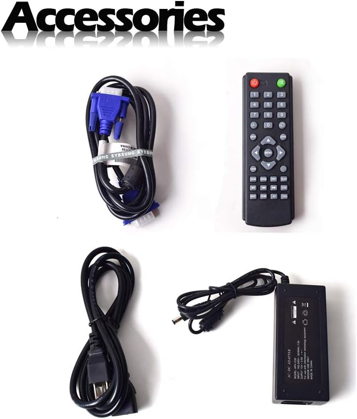 15 inch CCTV Security Monitor with BNC VGA HDMI AV S97399