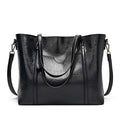 Large Vegan Leather Crossbody Tote Bag G78237