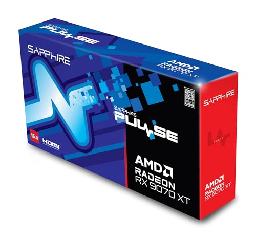 16GB GDDR6 AMD Radeon RX 9070 XT Gaming Graphics Card V588