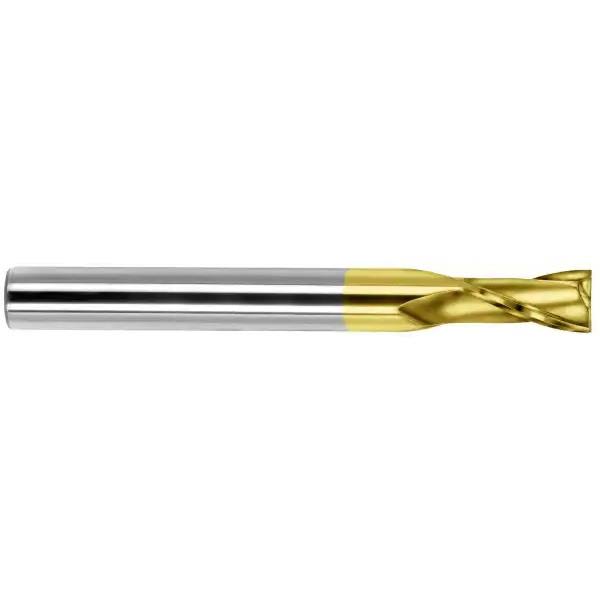 2 Flute Square End Long Reach End Mill, Titanium Carbonitride Coating R696
