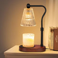 Candle Warmer Lamp with Timer and Dimmer Adjustable Height Electric Wax Melt Warmer with 2 Bulbs Q622