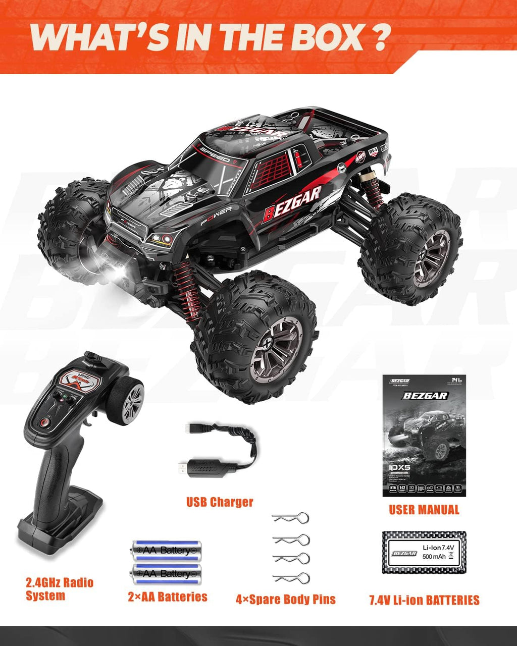 Remote Control Off Road RC Monster Car N9118