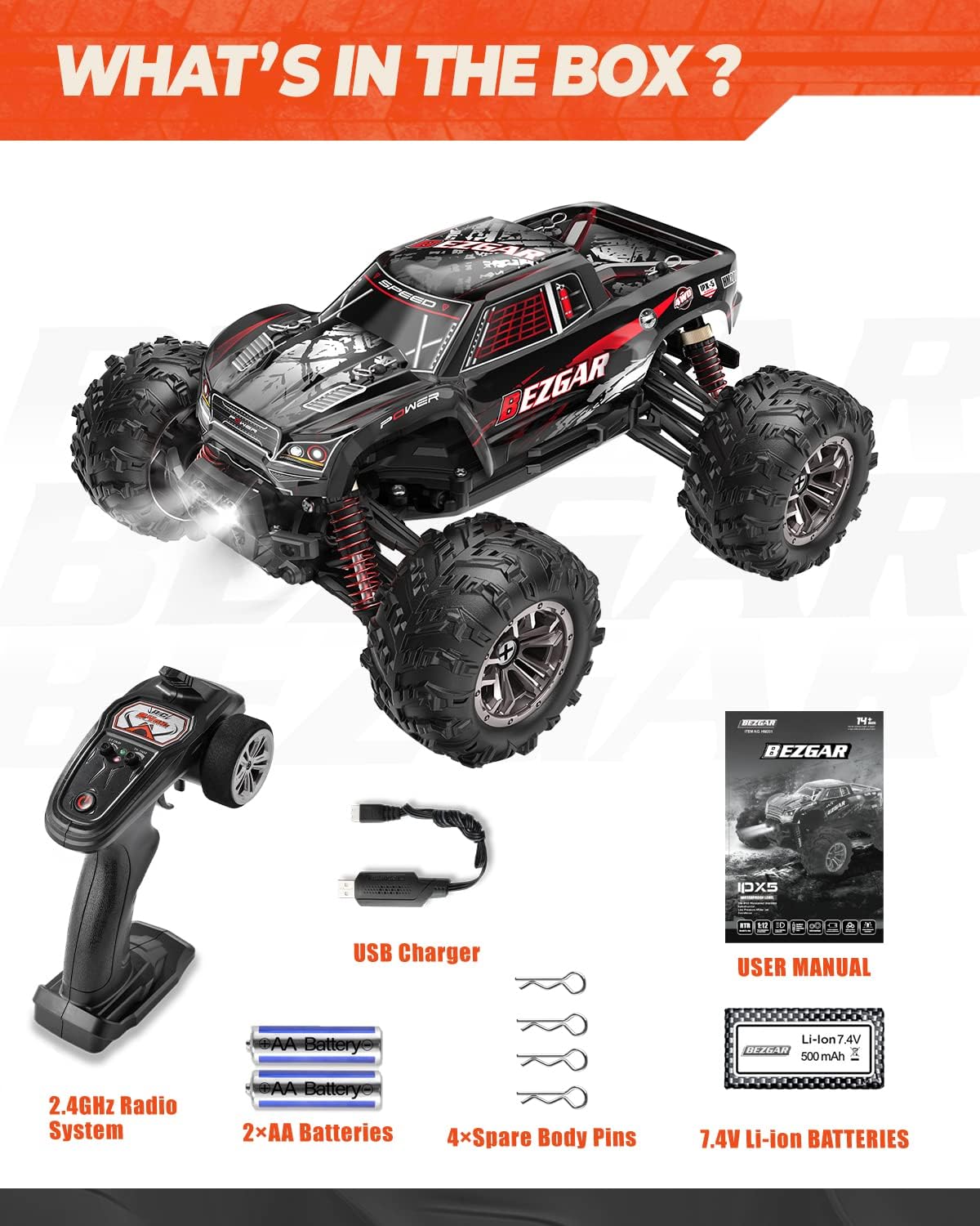 Remote Control Off Road RC Monster Car N9118