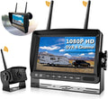 Wireless Backup Camera IP69 Waterproof 170° Wide View Angle HD 1080P with 7 Monitor U2938
