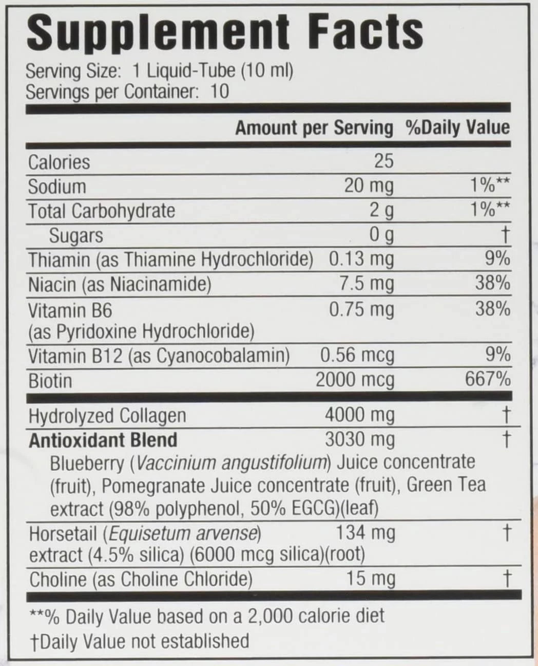 Liquid Collagen Strawberry & Kiwi 10 ea (Pack of 6) M70859