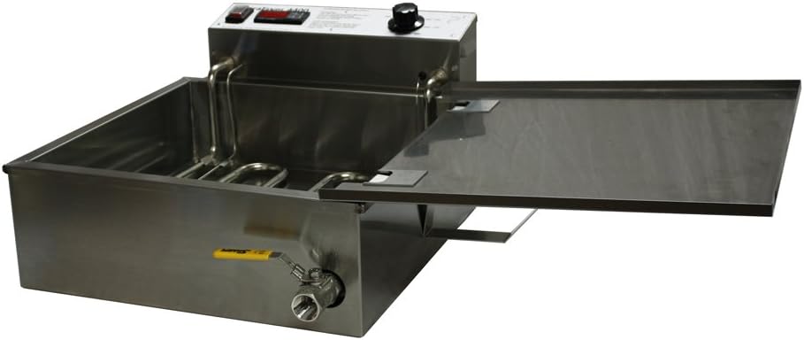 Funnel Cake Fryer Machine, 25 Pound Oil Capacity, 4400 Watts Electric 220 Volt W445