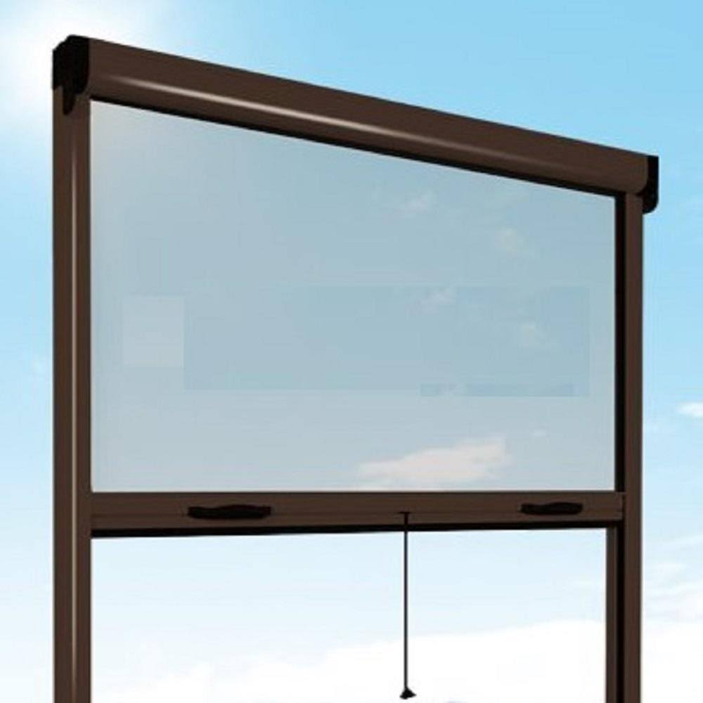 Bronze Aluminum Retractable Insect Screen Frame Kit U2115