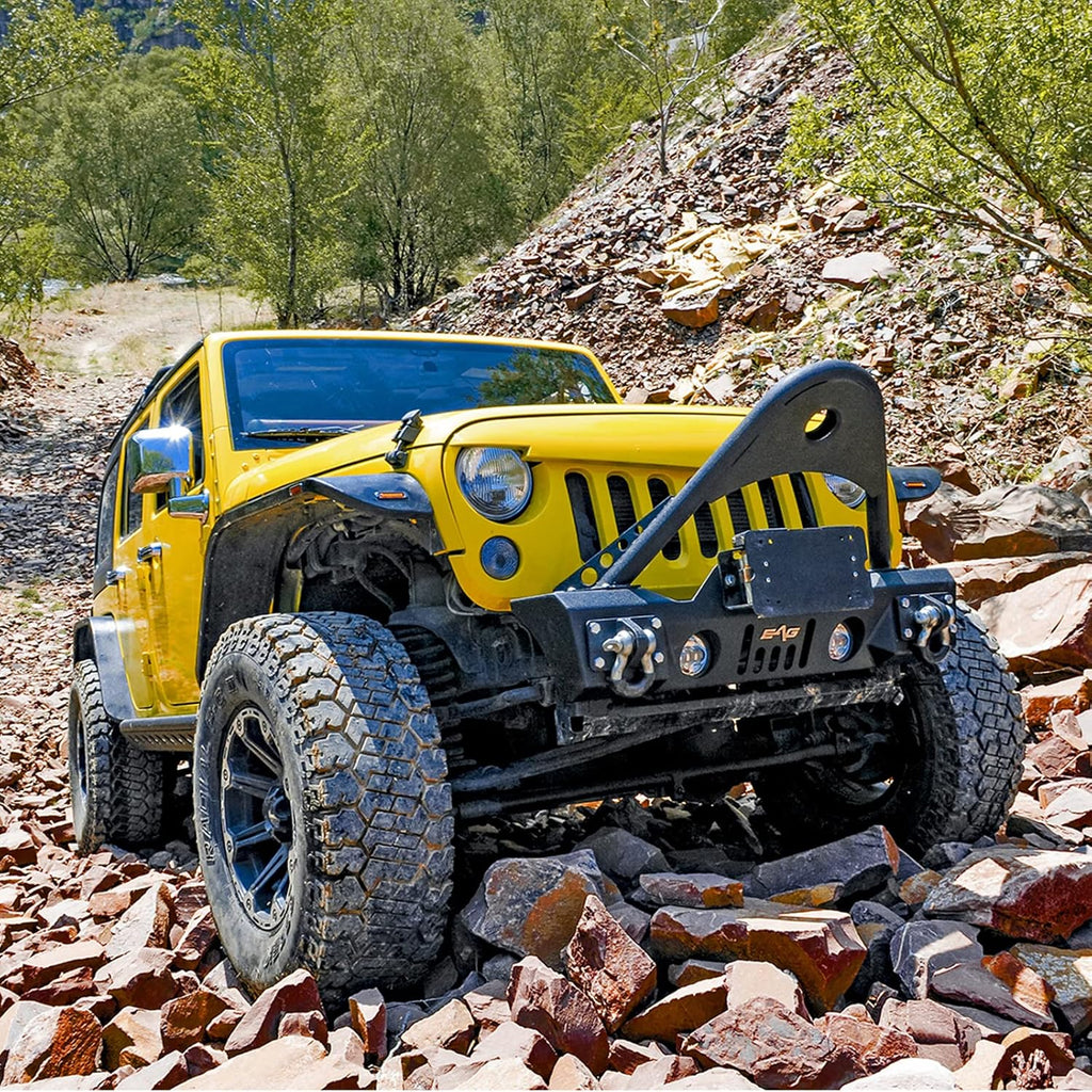 Front and Rear Bumper with Tire Carrier Offroad Bumper Combo R650