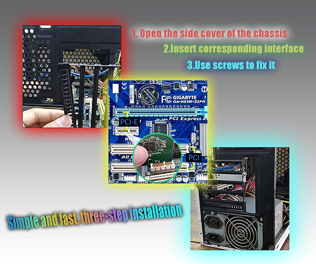 Dual Port Gigabit Ethernet PCI Express Network Card Pack of 2 D210330