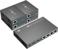 HDMI Splitter Extender 1x4 1080P Over Cat5e/6 Loopout 1 in 4 Out H4839