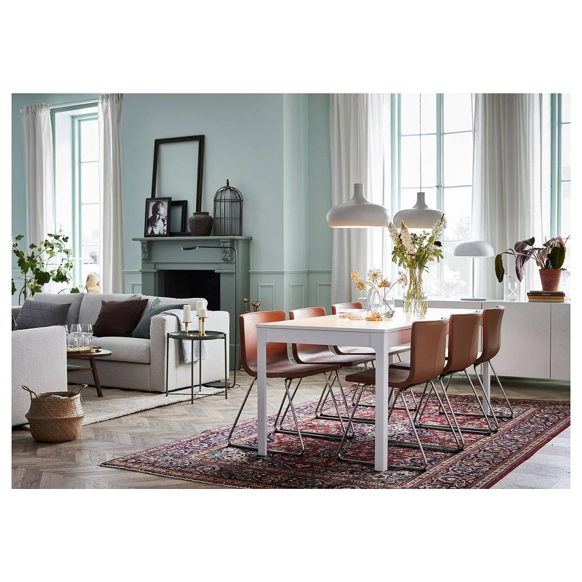 Chrome Plated Mjuk Golden Brown Chair H43325