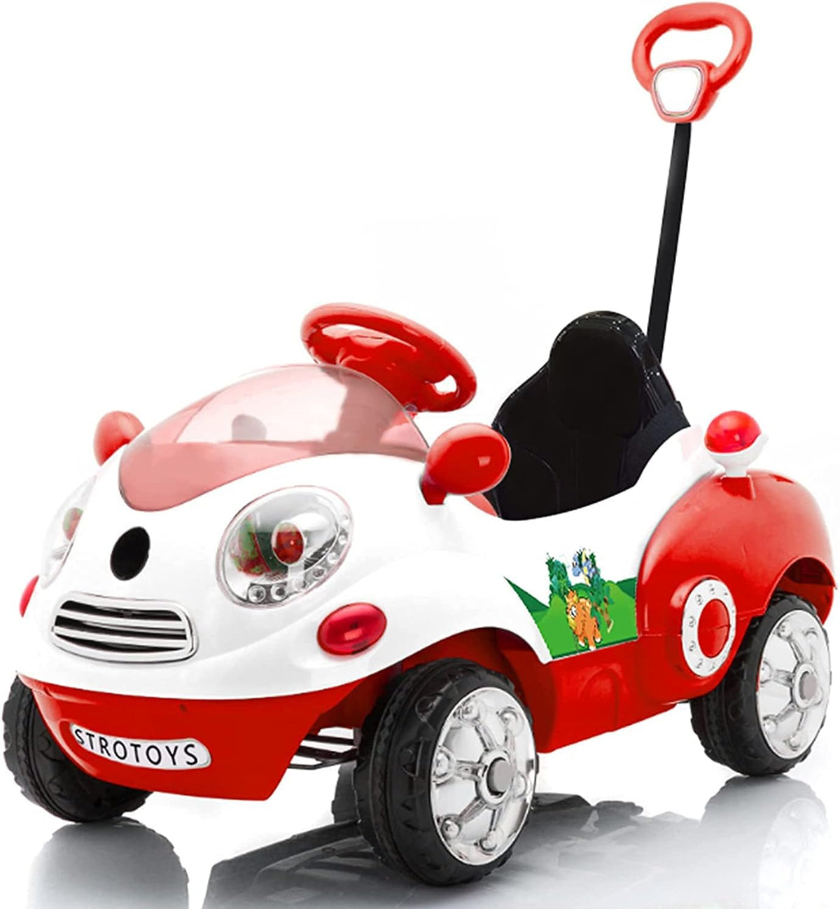 Red Ride On Push Car with Remote Control P76592