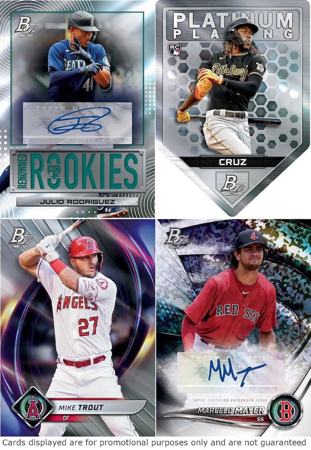 Bowman Platinum Baseball Trading Cards Blaster Box H57834