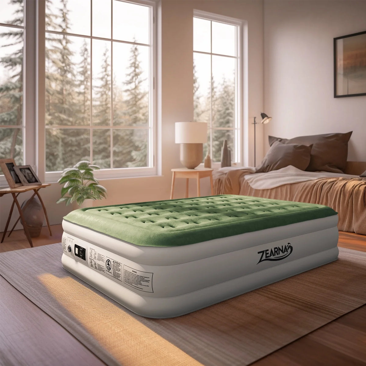 Twin Size Air Mattress with Built-in Pump S62558